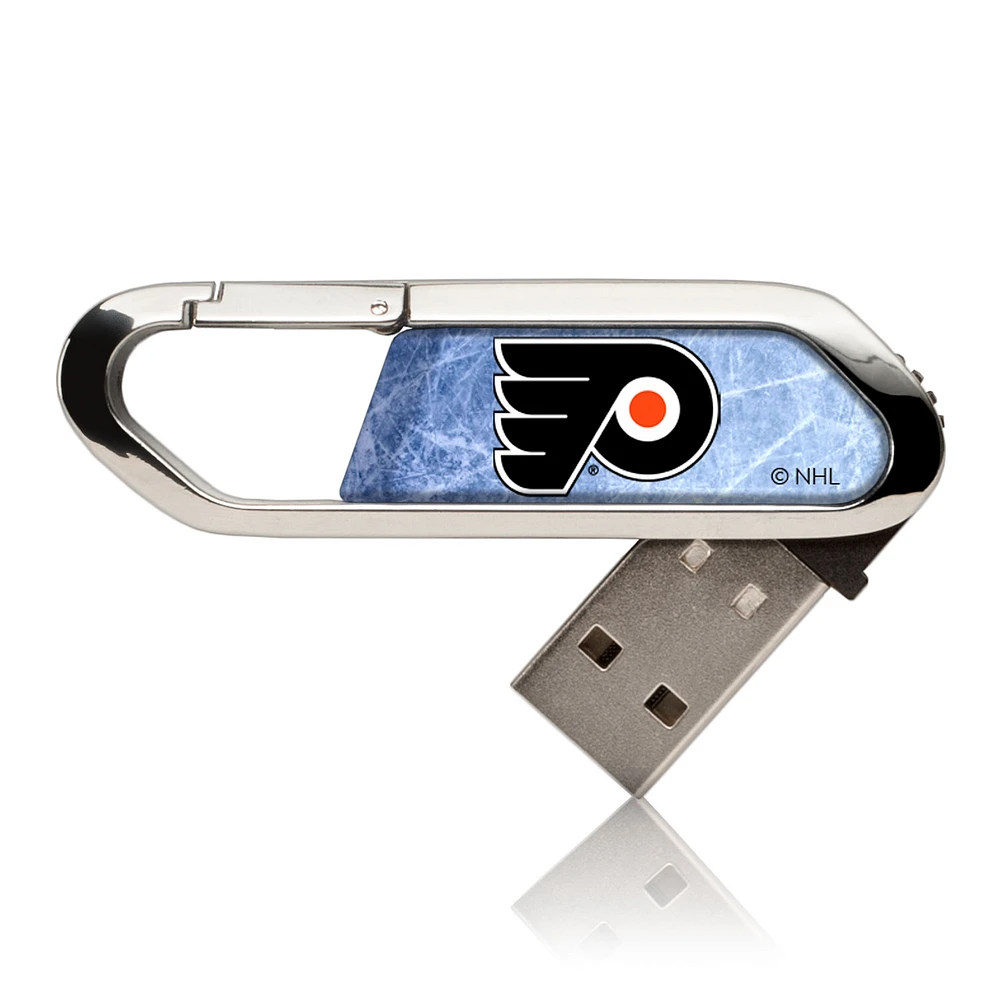 Philadelphia Flyers Ice Flood Clip USB Flash Drive