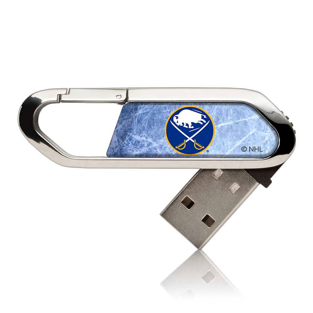Buffalo Sabres Ice Flood Clip USB Flash Drive