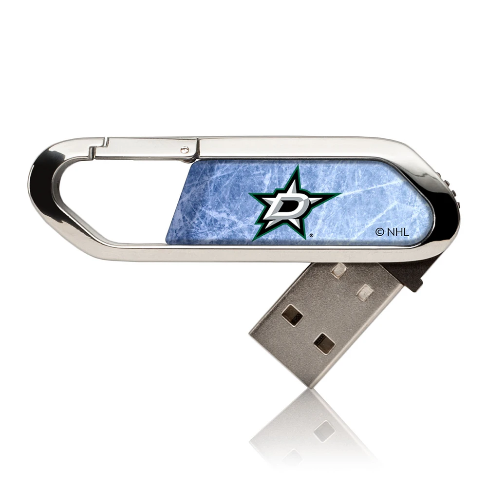 Dallas Stars Ice Flood Clip USB Flash Drive