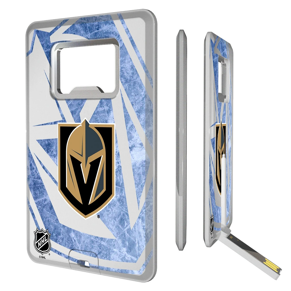 Vegas Golden Knights Credit Card USB Drive with Bottle Opener