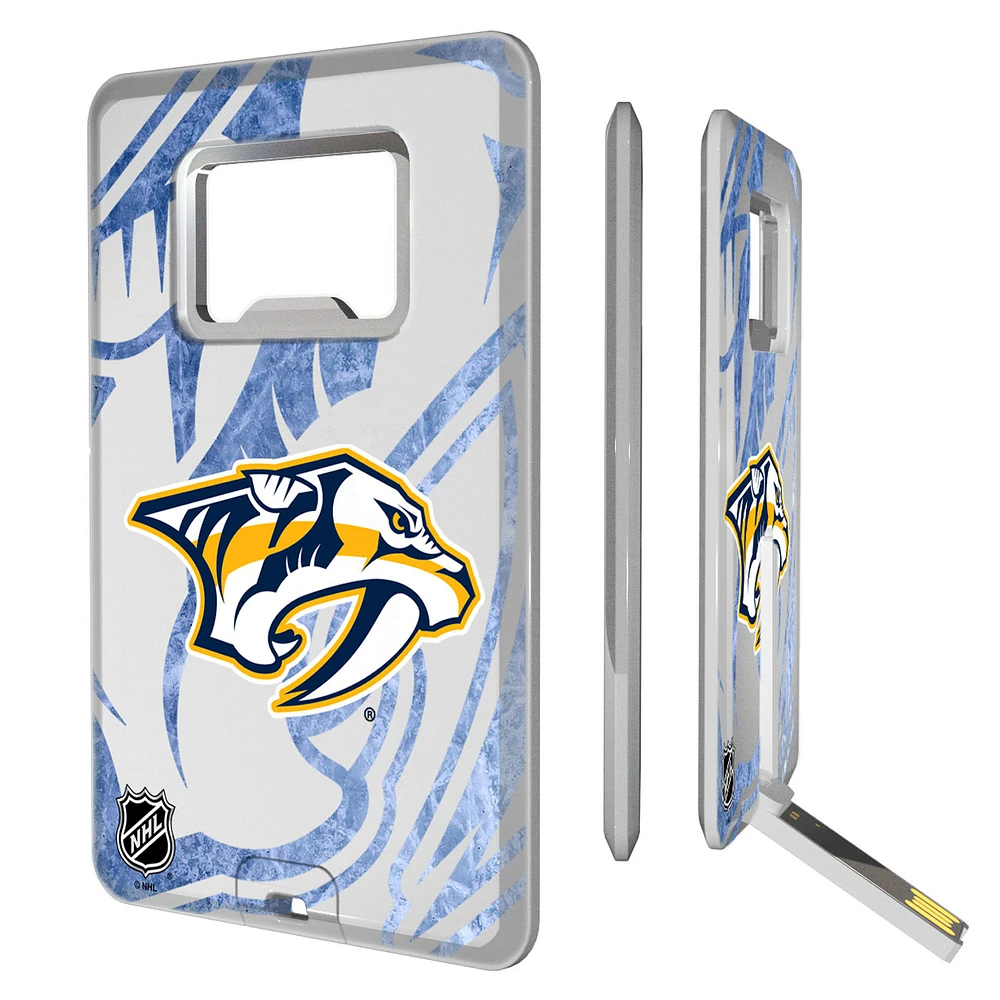Nashville Predators Credit Card USB Drive with Bottle Opener