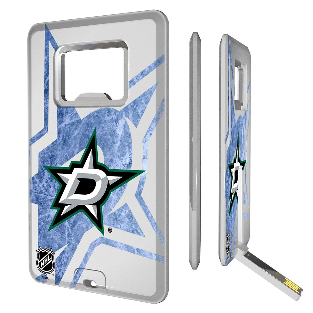 Dallas Stars Credit Card USB Drive with Bottle Opener