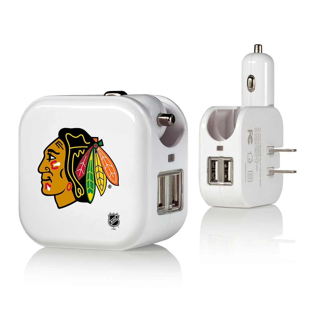 Chicago Blackhawks USB Charger