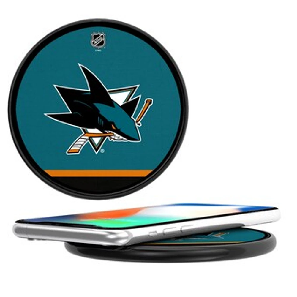 San Jose Sharks Stripe Wireless Charger