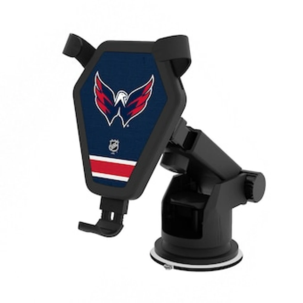 Washington Capitals Stripe Wireless Car Charger