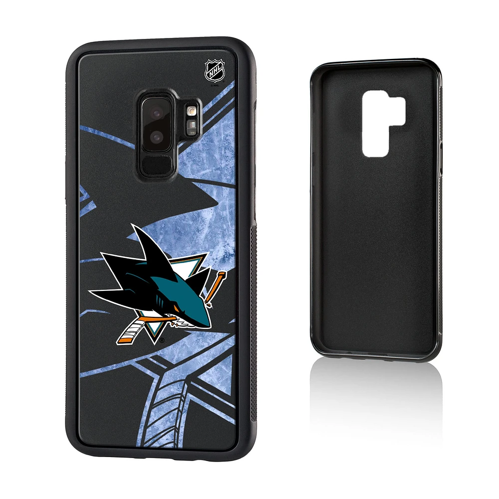 San Jose Sharks Galaxy Tilt Bump Ice Case