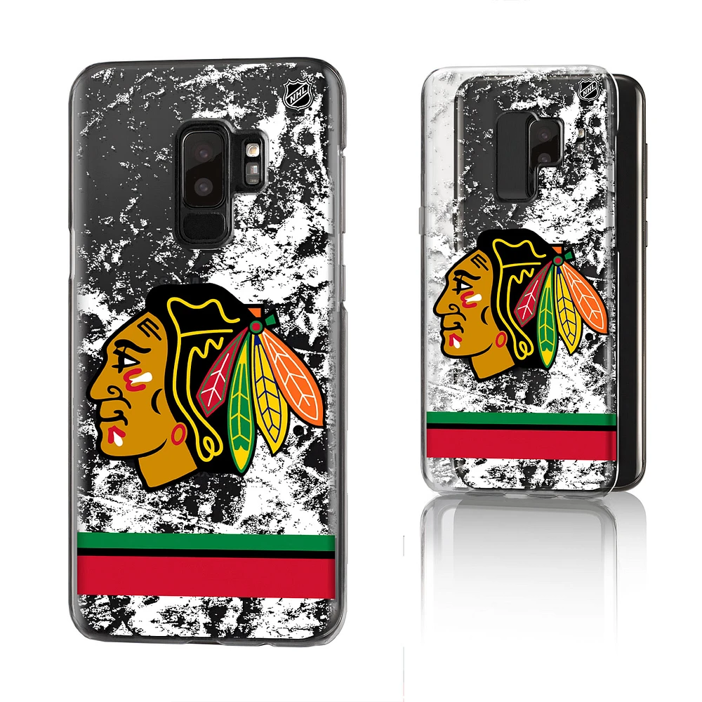 Chicago Blackhawks Galaxy Stripe Clear Ice Case