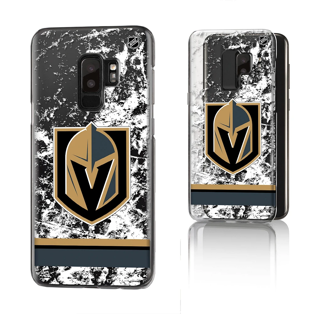 Vegas Golden Knights Galaxy Stripe Clear Ice Case