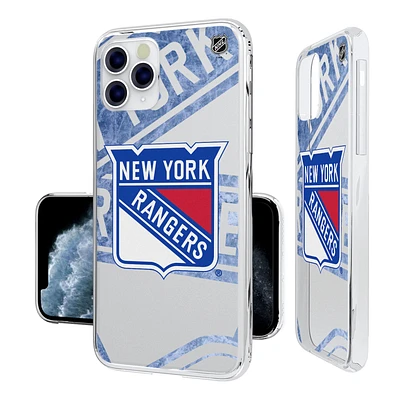 New York Rangers iPhone Clear Ice Case