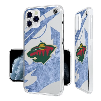 Minnesota Wild iPhone Clear Ice Case