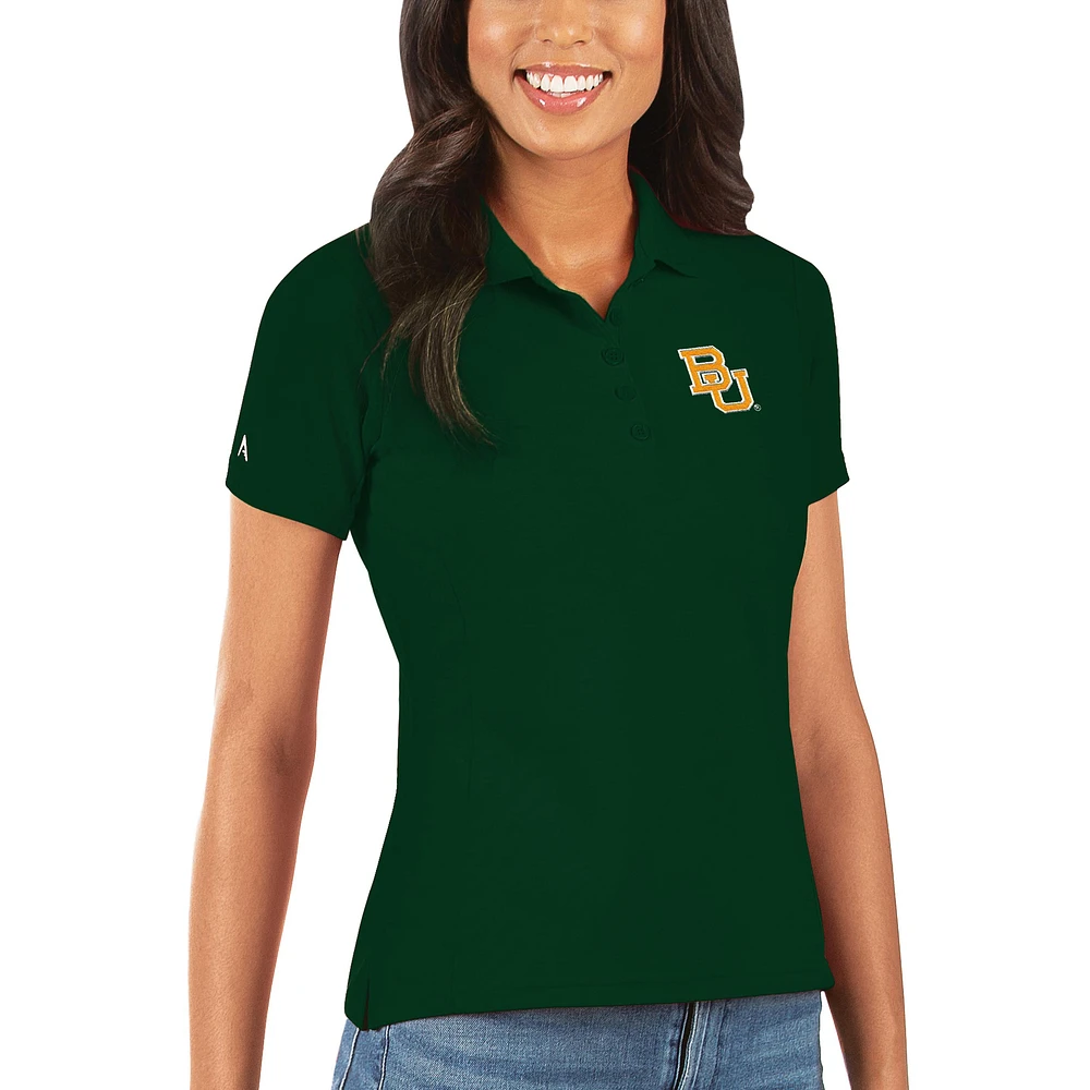 Women's Antigua Baylor Bears Legacy Pique Polo