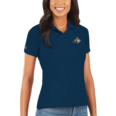 Women's Antigua Navy Montana State Bobcats Legacy Pique Polo