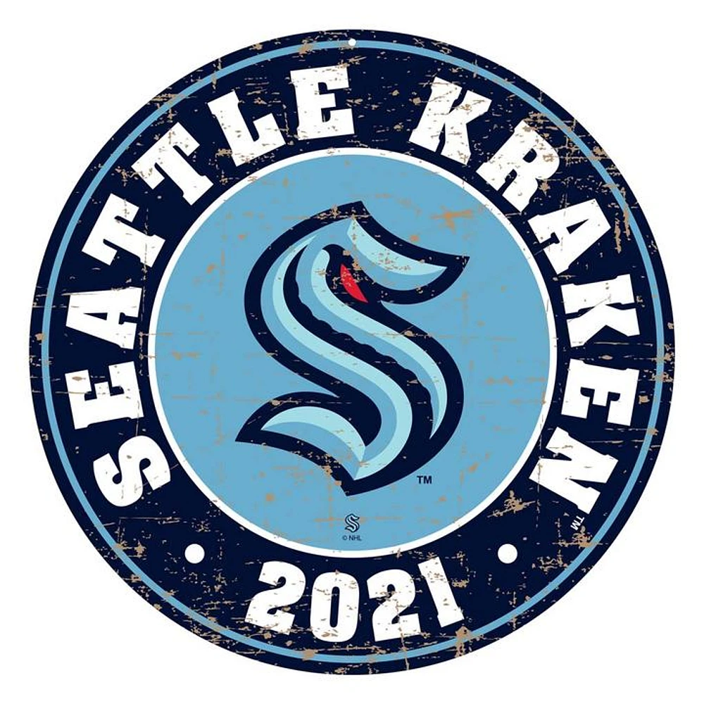 Seattle Kraken 22'' Wall Sign