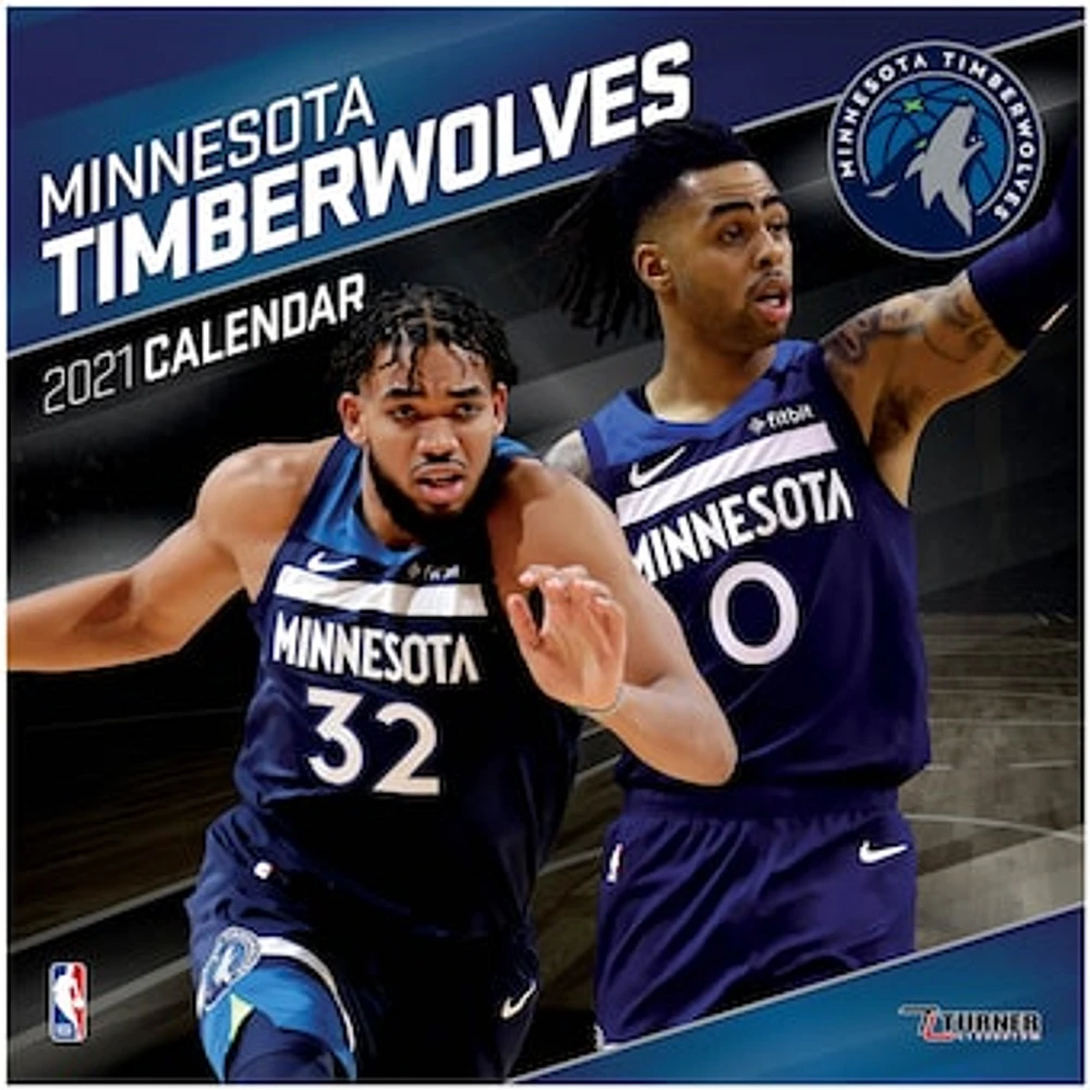Minnesota Timberwolves 2021 Wall Calendar