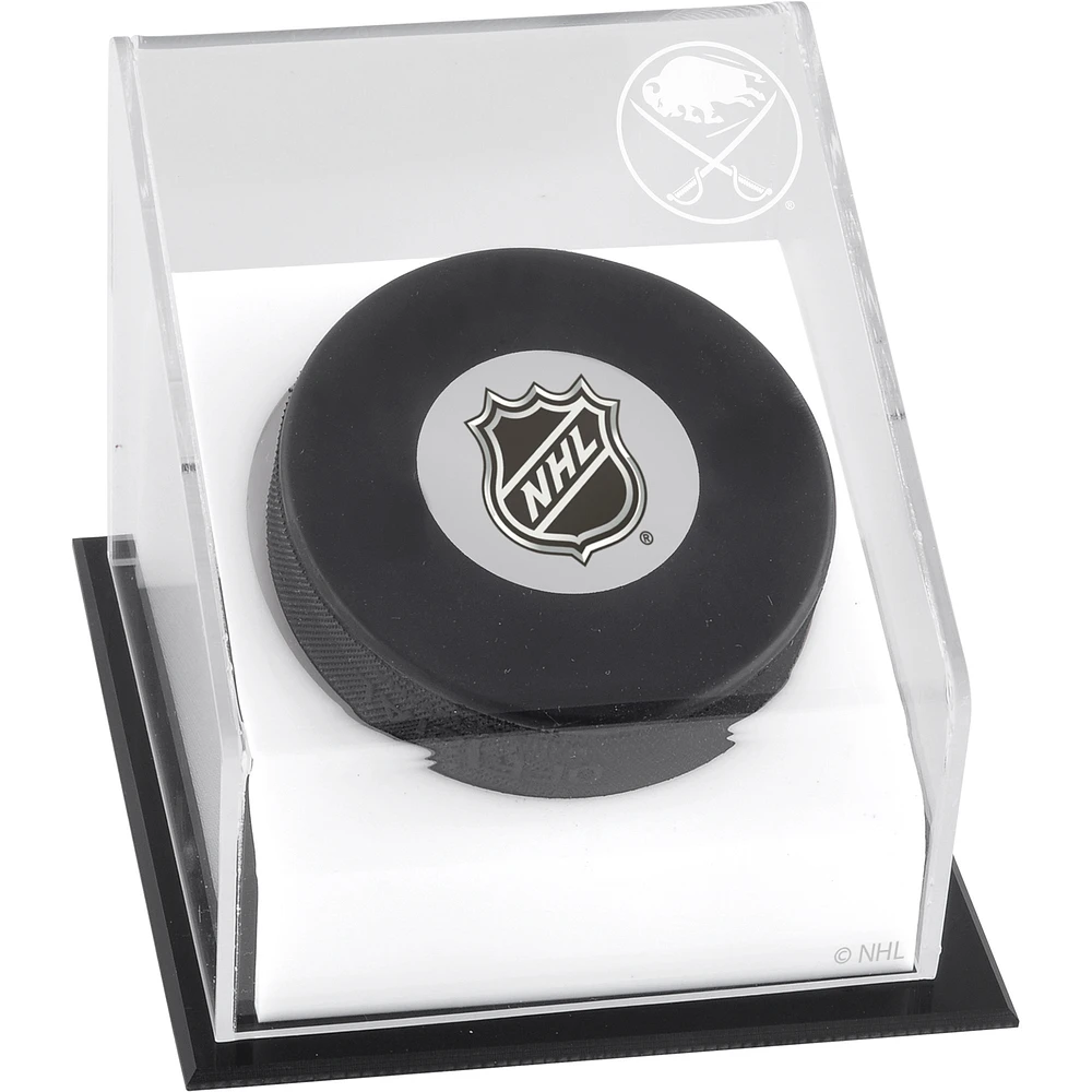 Buffalo Sabres (2020-Present) Puck Deluxe Logo Display Case
