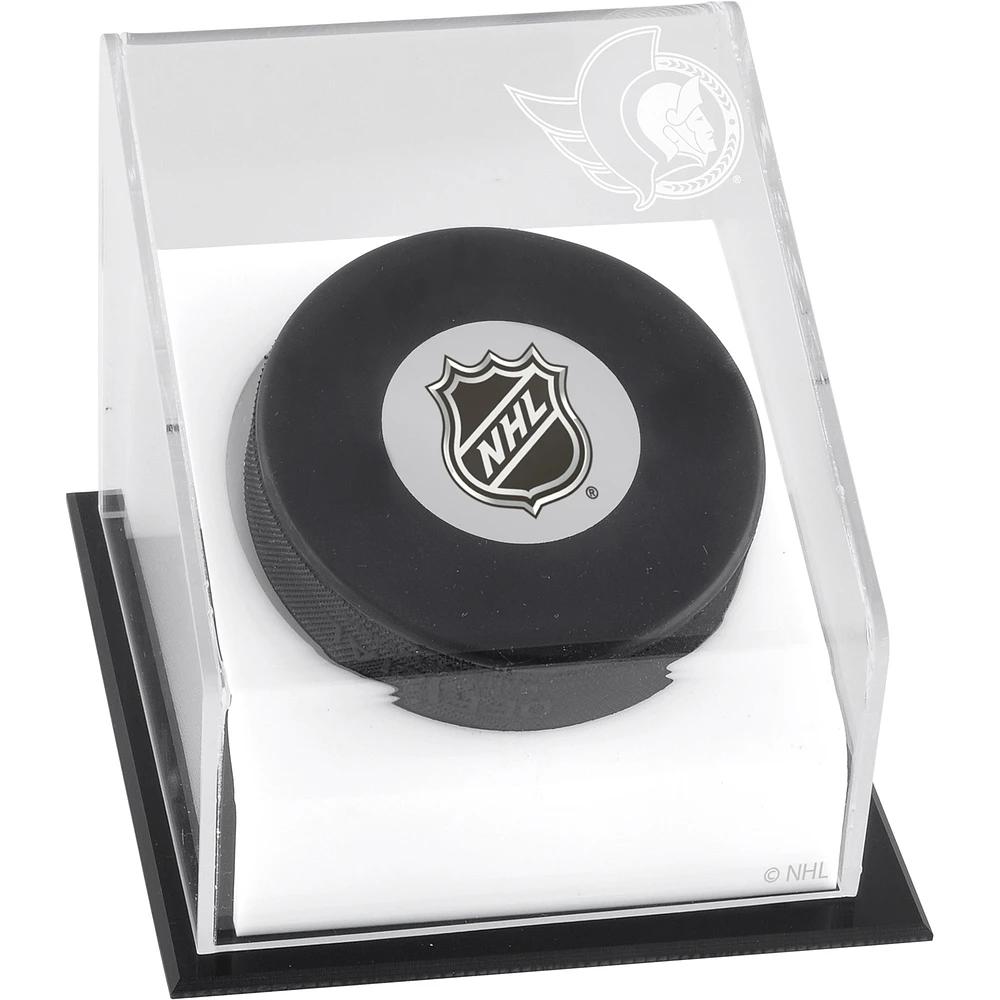 Ottawa Senators (2020-Present) Puck Deluxe Logo Display Case