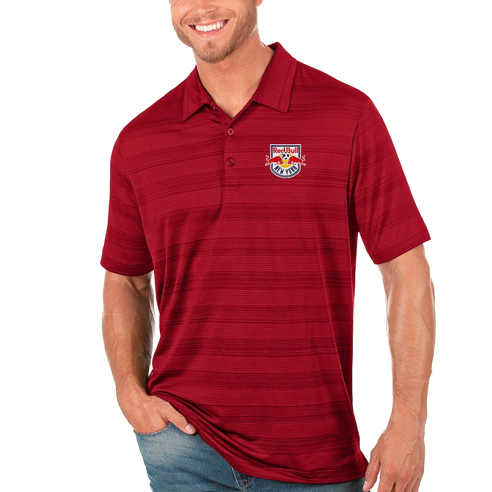 Men's Antigua Red New York Red Bulls Compass Polo