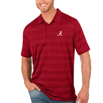 Men's Antigua Crimson Alabama Crimson Tide Compass Polo