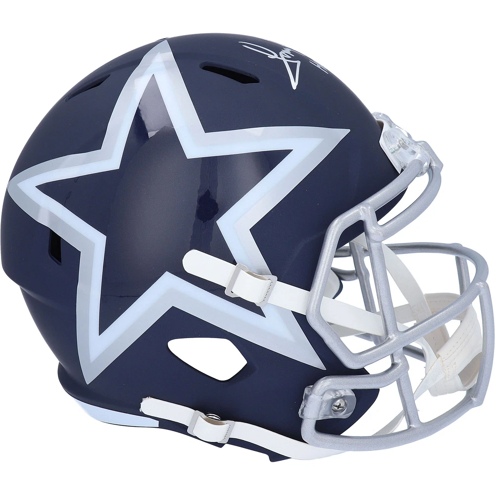 Tony Dorsett Dallas Cowboys Autographed Riddell AMP Alternate Speed Replica Helmet with "HOF" Inscription