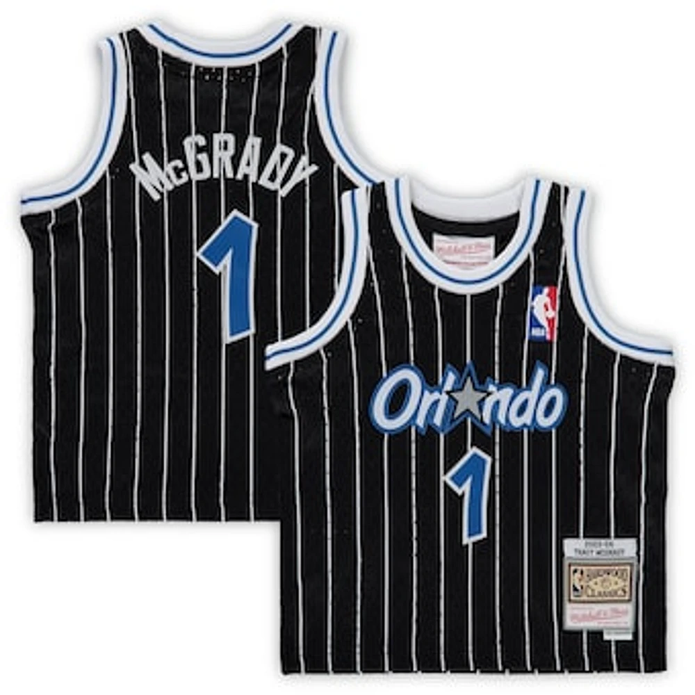 Infant Mitchell & Ness Tracy McGrady Black Orlando Magic 2003/04 Hardwood Classics Retired Player Jersey