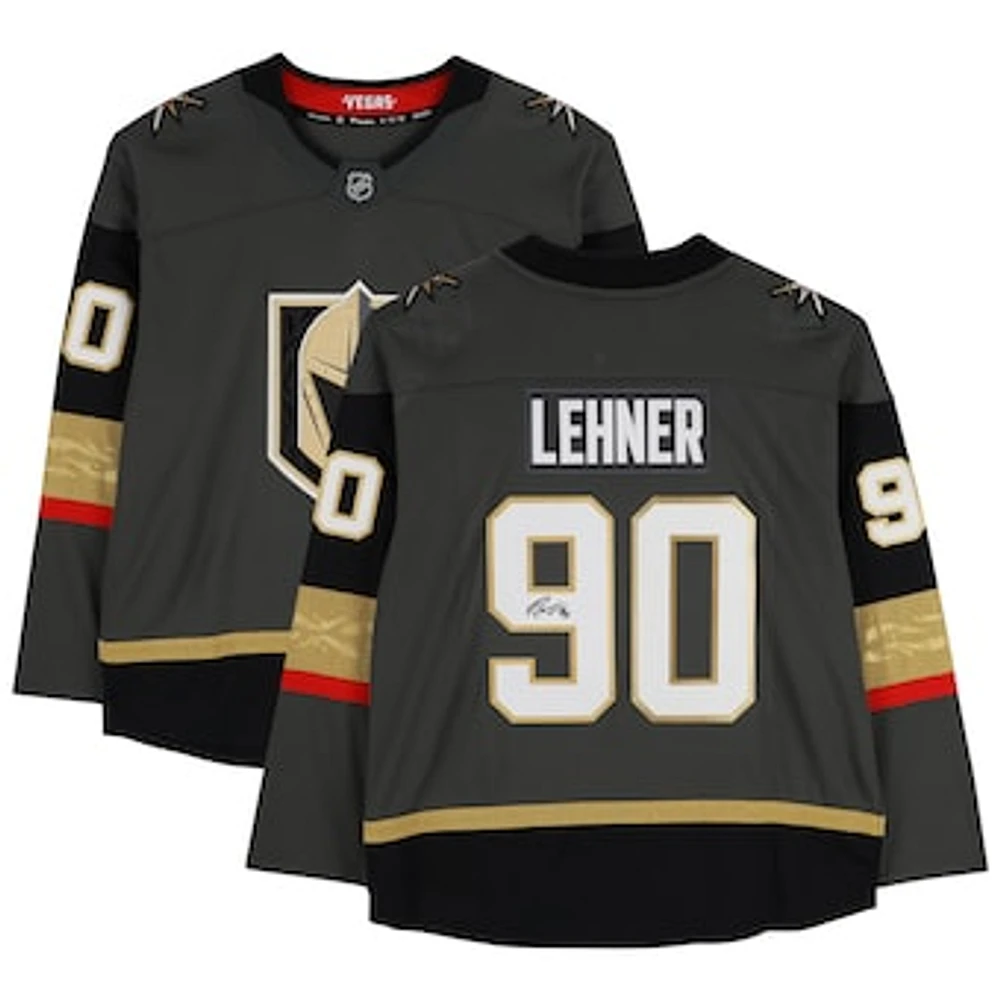 Robin Lehner Vegas Golden Knights Autographed Black Fanatics Breakaway Jersey