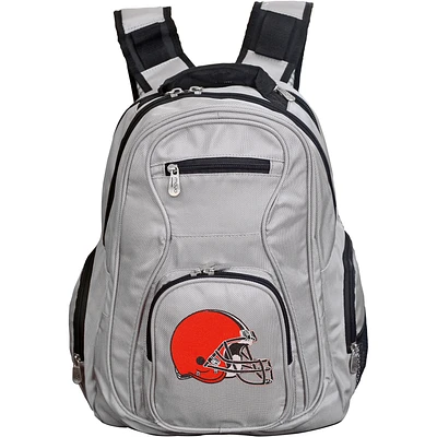 MOJO Gray Cleveland Browns Premium Laptop Backpack