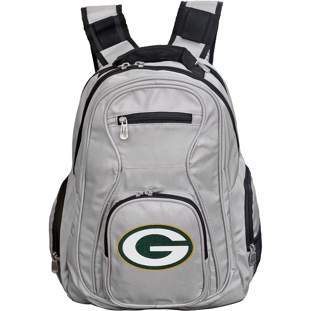 MOJO Gray Green Bay Packers Premium Laptop Backpack