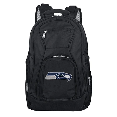 MOJO Black Seattle Seahawks Premium Laptop Backpack