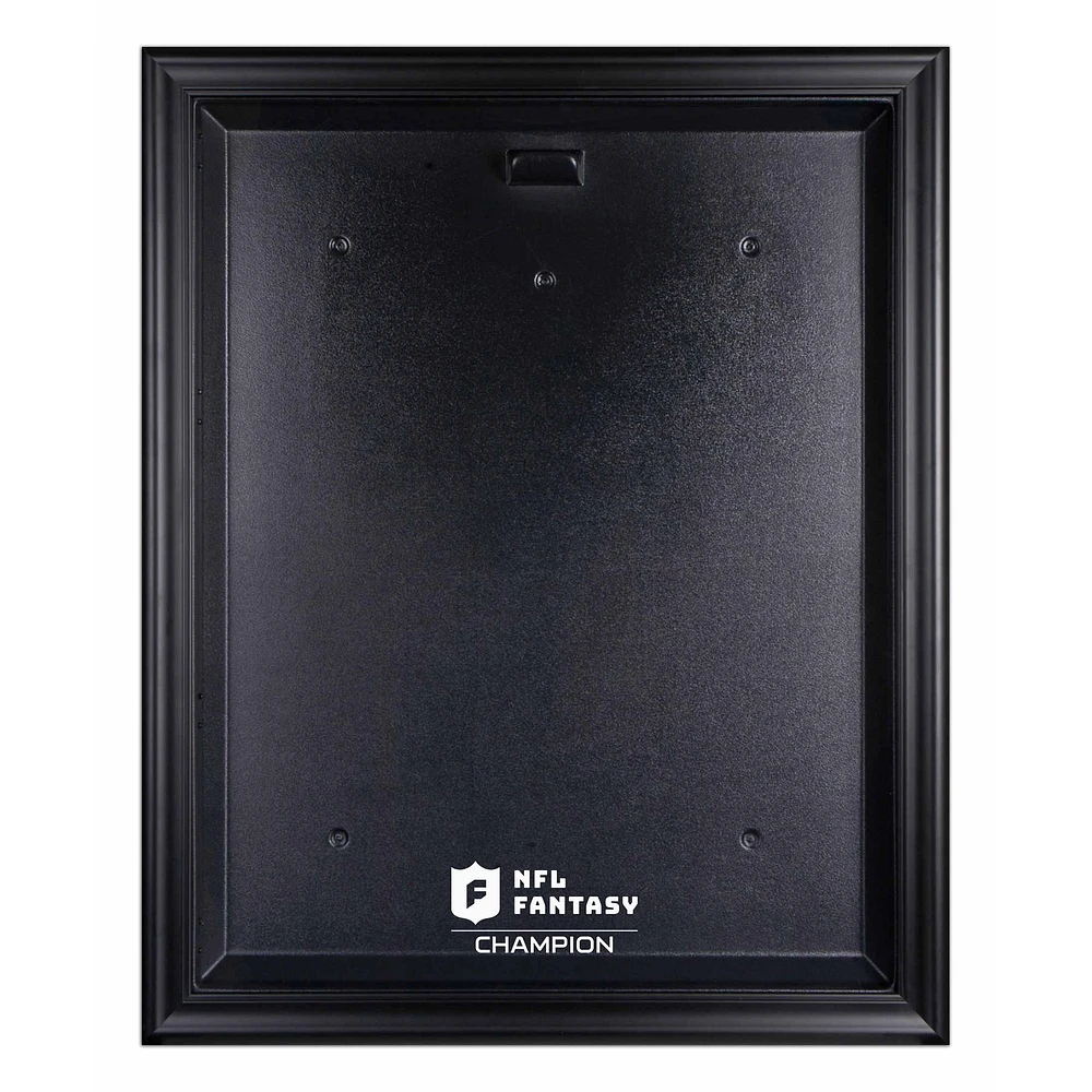 Framed NFL Fantasy Football Champion Team Logo Jersey Display Case