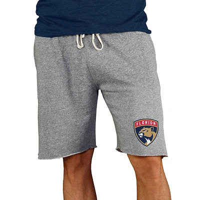 Men's Concepts Sport Gray Florida Panthers Mainstream Terry Shorts