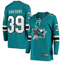 Women's Fanatics Logan Couture Teal San Jose Sharks Breakaway Home Player Jersey