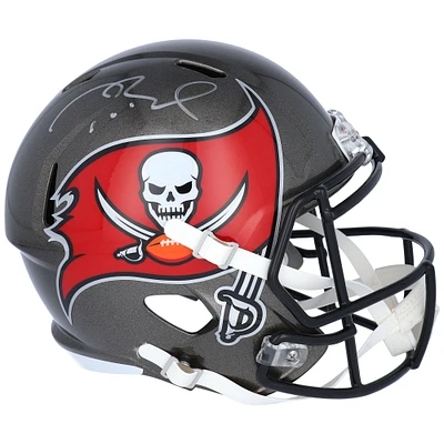 Tom Brady Tampa Bay Buccaneers Autographed Riddell Speed Authentic Helmet
