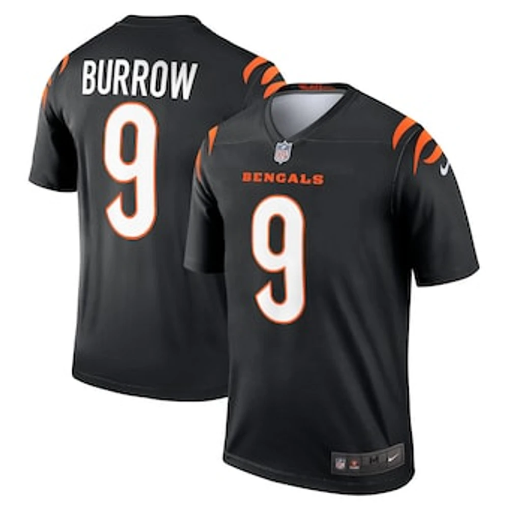 Men's Nike Joe Burrow Black Cincinnati Bengals Legend Player Performance Top