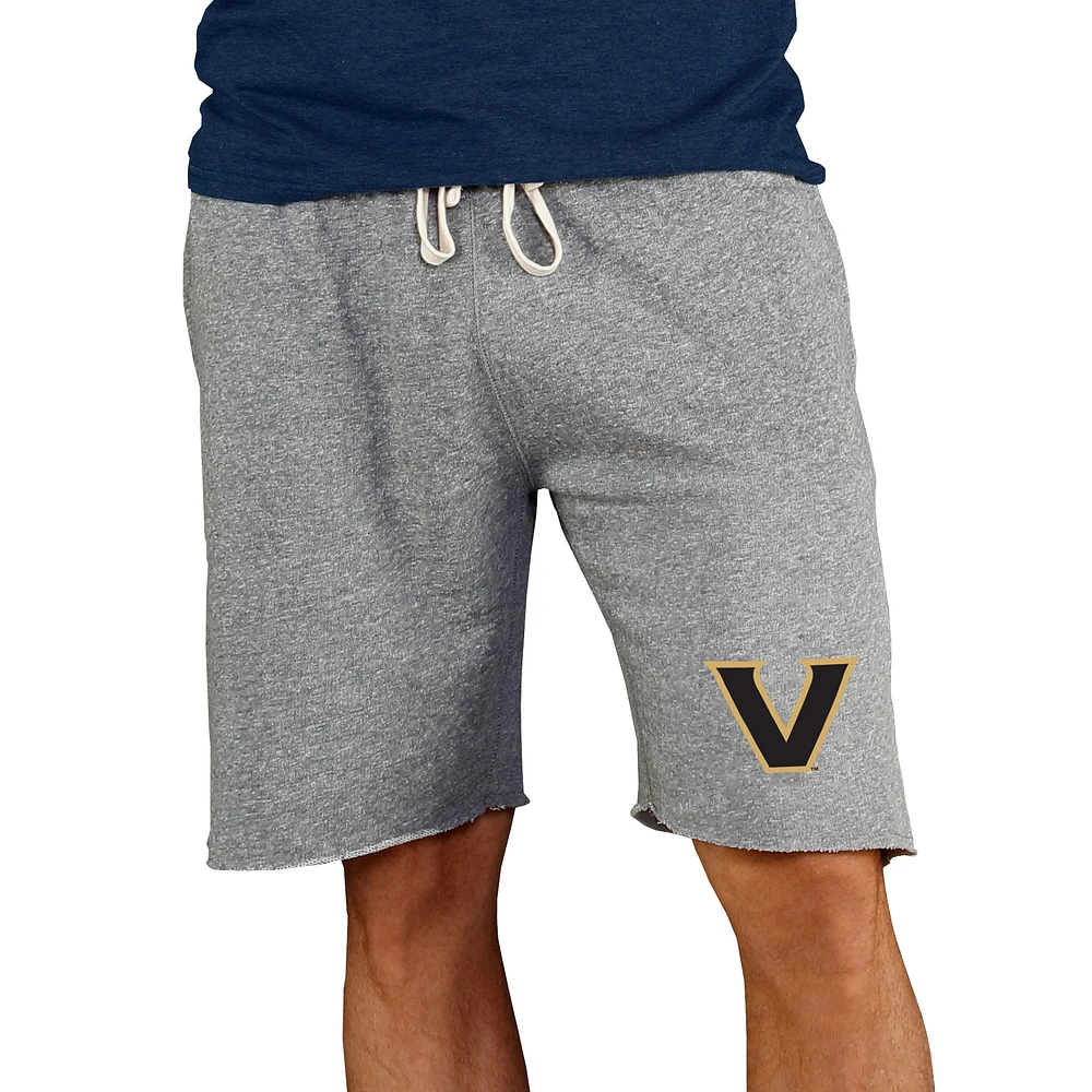 Men's Concepts Sport Gray Vanderbilt Commodores Mainstream Terry Shorts