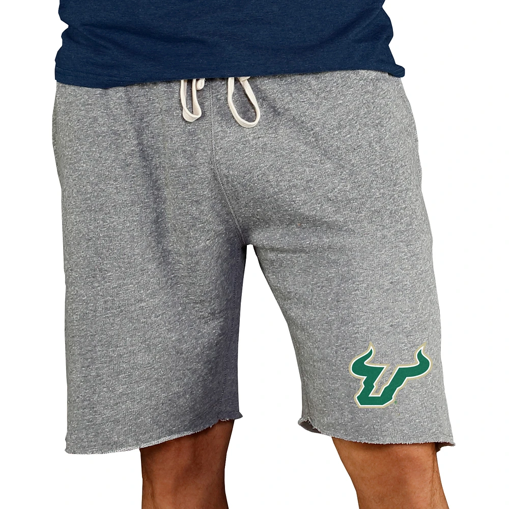 Men's Concepts Sport Gray South Florida Bulls Mainstream Terry Shorts