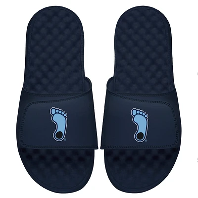 Men's ISlide Navy North Carolina Tar Heels Logo Slide Sandals