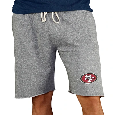 Men's Concepts Sport Gray San Francisco 49ers Mainstream Terry Shorts