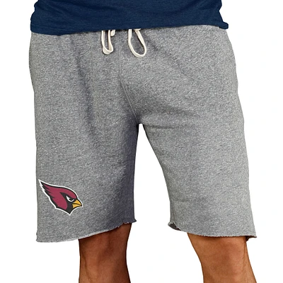 Men's Concepts Sport Gray Arizona Cardinals Mainstream Terry Shorts