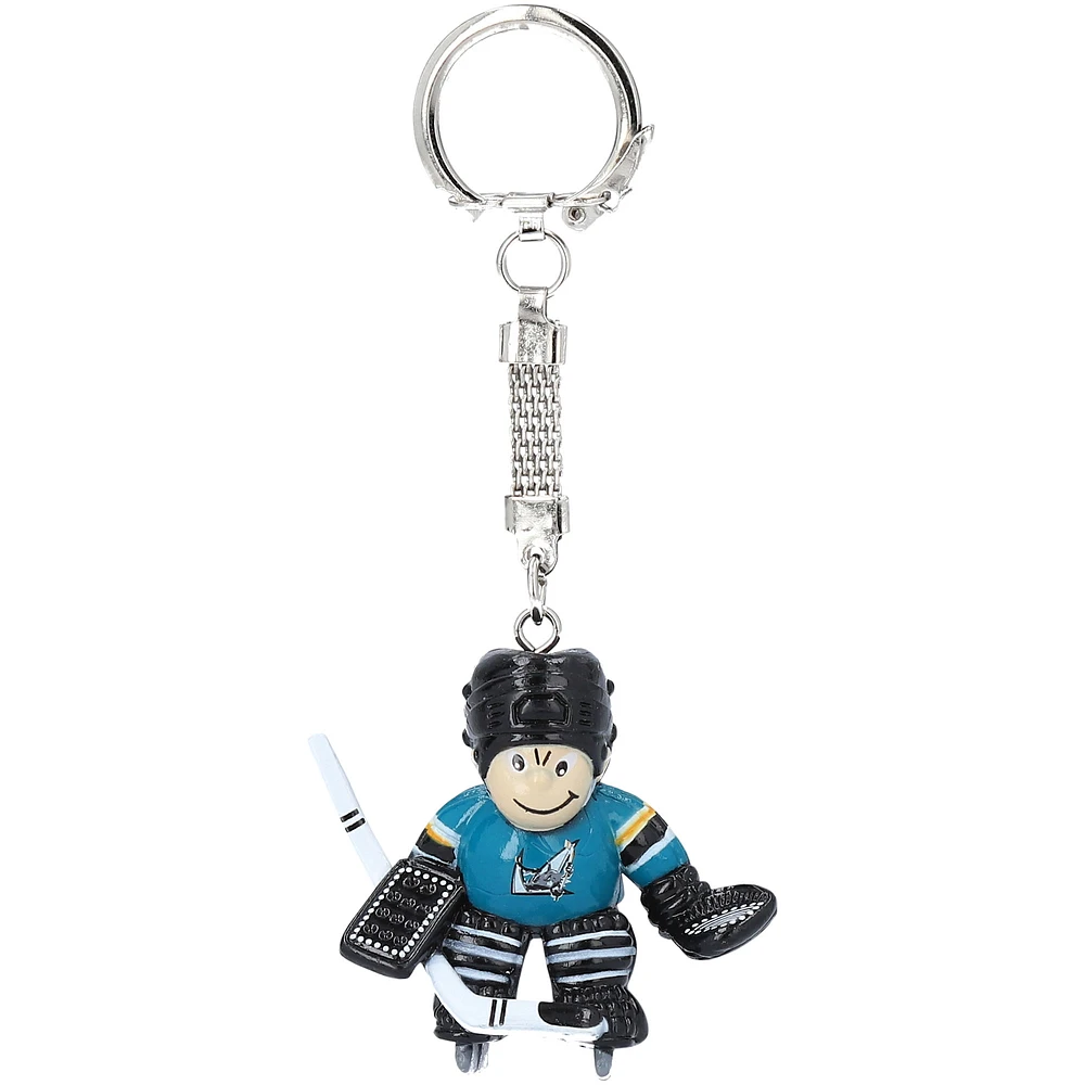 San Jose Barracuda Goalie Keychain