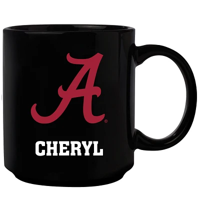 Black Alabama Crimson Tide 11oz. Personalized Mug