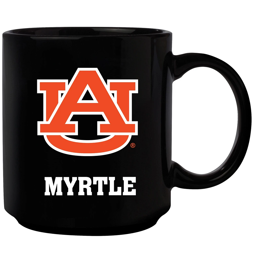 Black Auburn Tigers 11oz. Personalized Mug