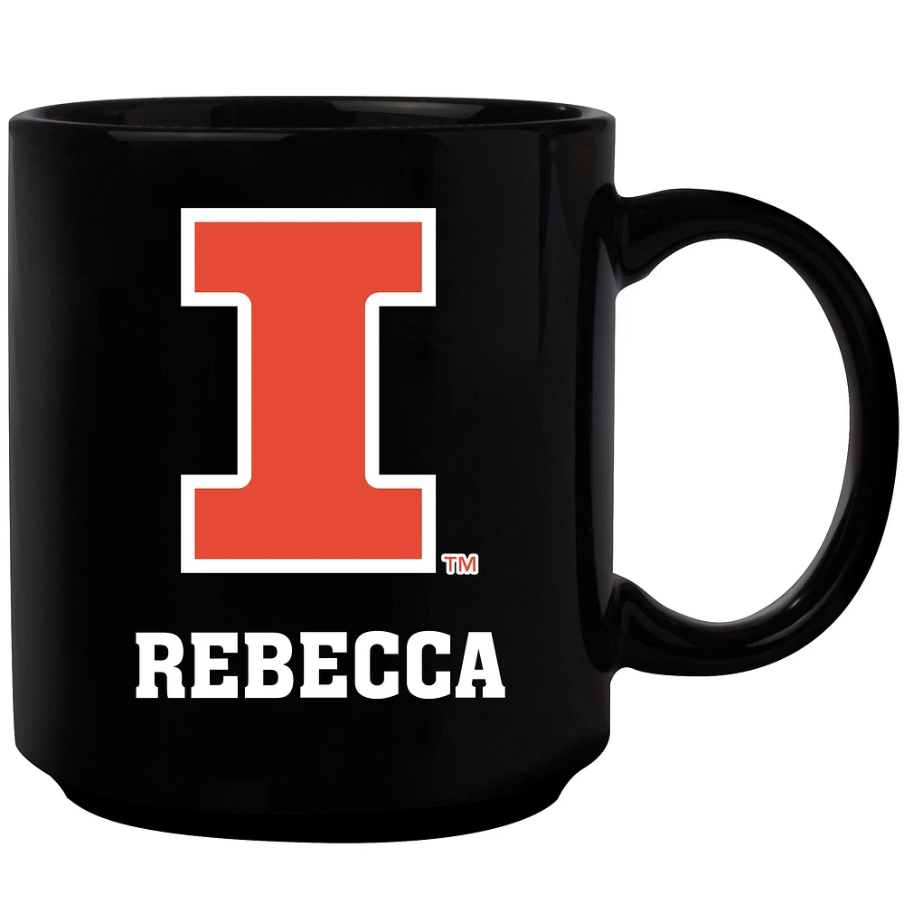 Illinois Fighting Illini 11oz. Personalized Mug