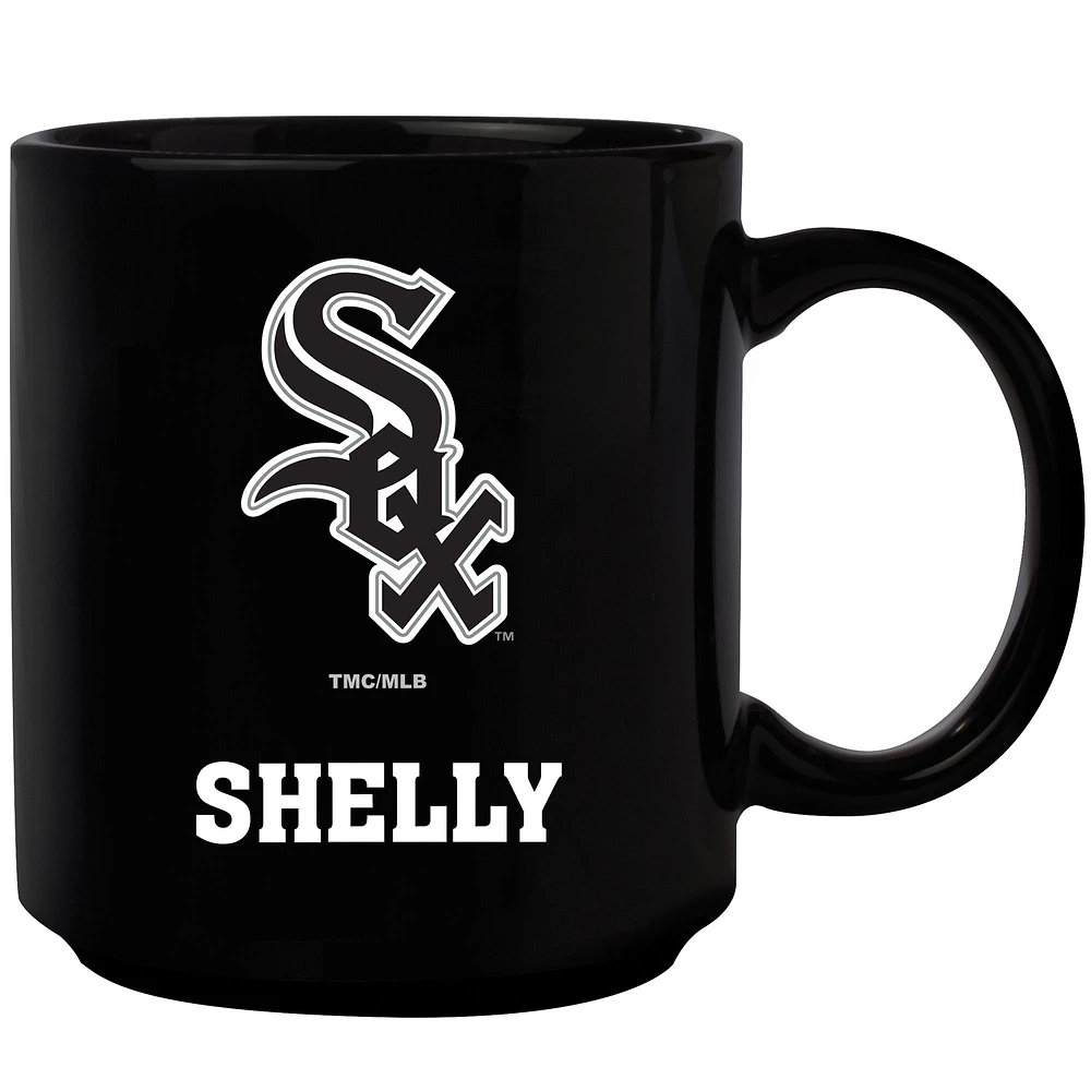 Black Chicago White Sox 11oz. Personalized Mug