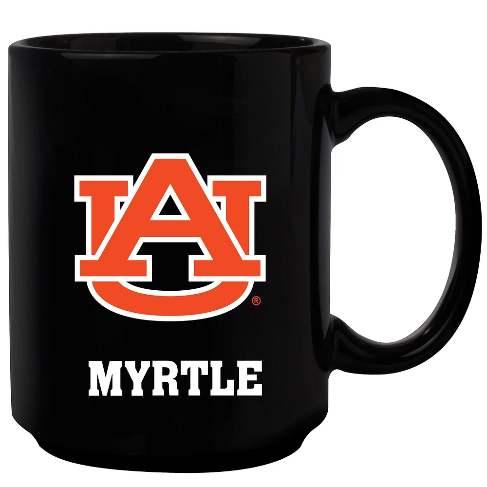 Black Auburn Tigers 15oz. Personalized Mug