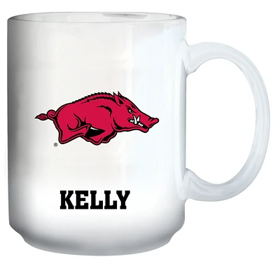 Arkansas Razorbacks 15oz. Personalized Mug