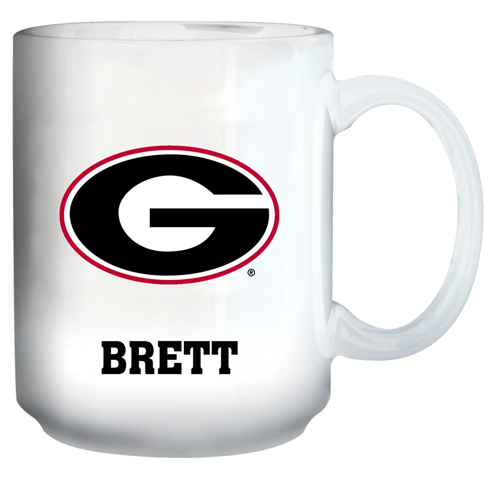 Georgia Bulldogs 15oz. Personalized Mug