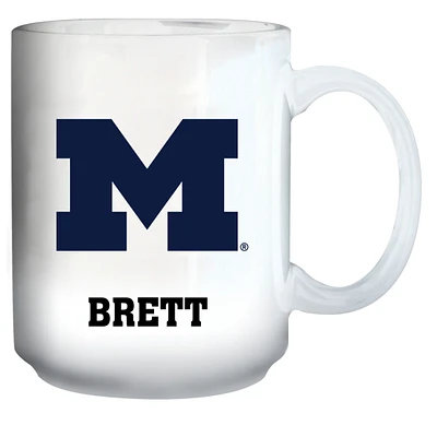 Michigan Wolverines 15oz. Personalized Mug