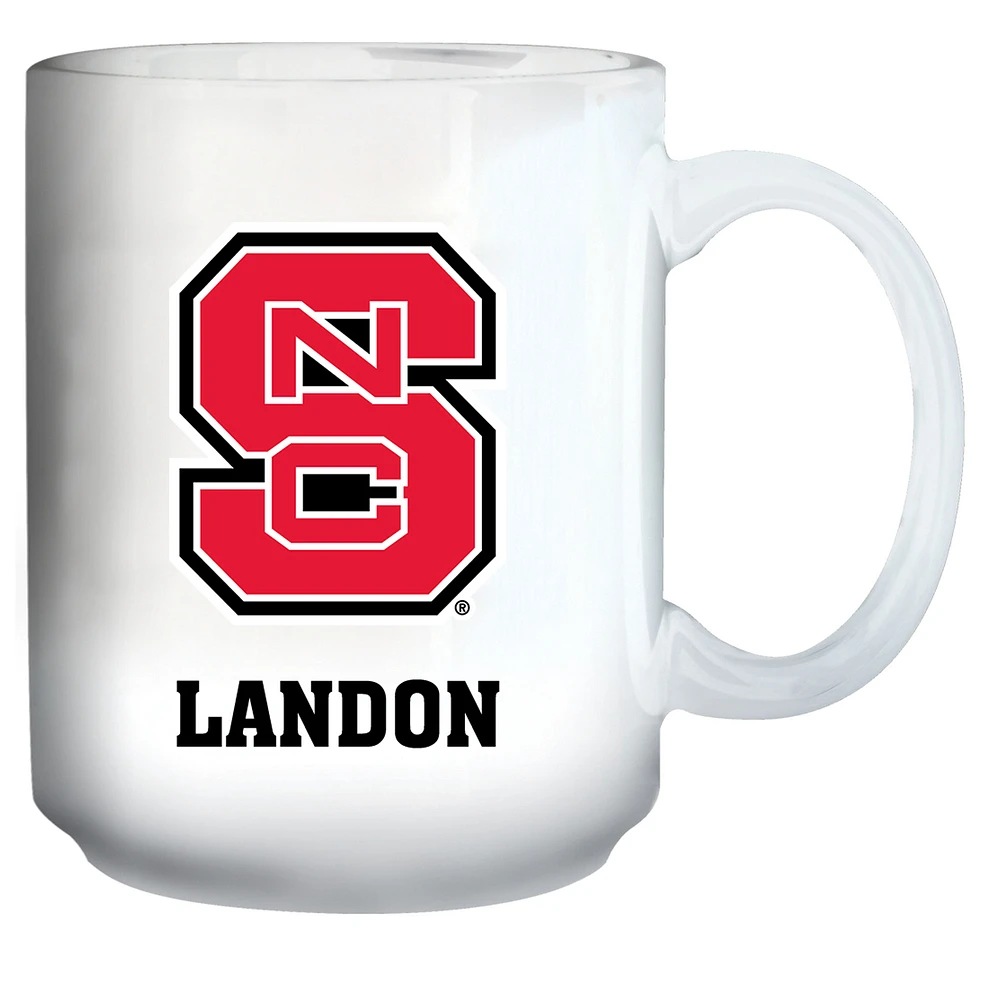 NC State Wolfpack 15oz. Personalized Mug