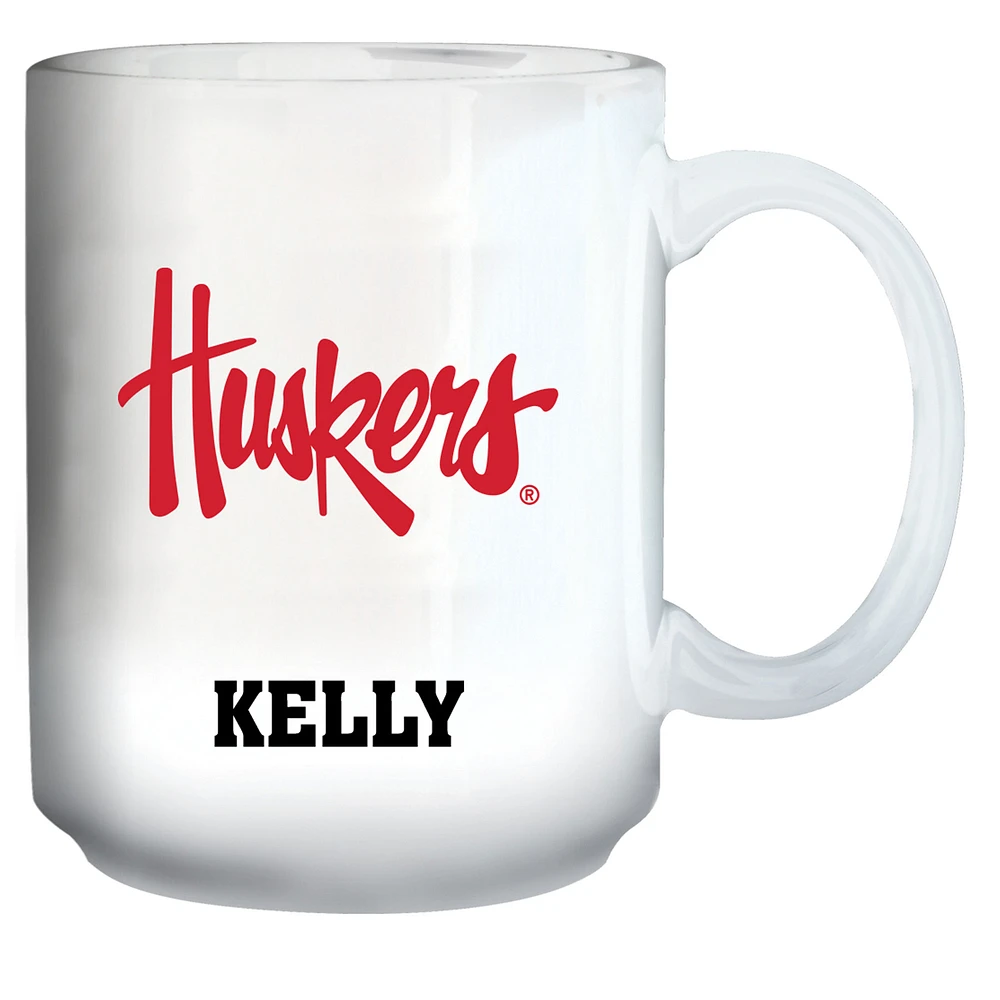 Nebraska Huskers 15oz. Personalized Mug