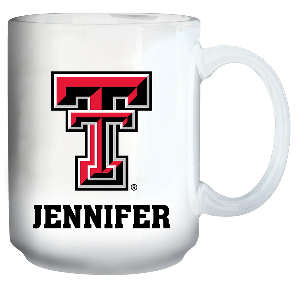 Texas Tech Red Raiders 15oz. Personalized Mug